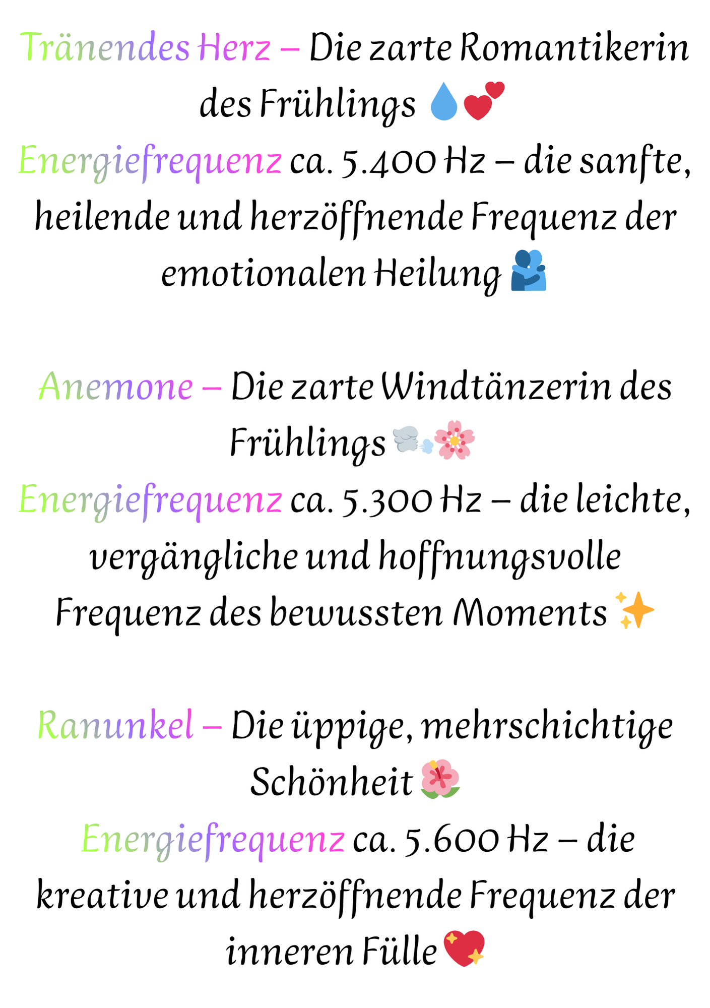Blumen Energien 156