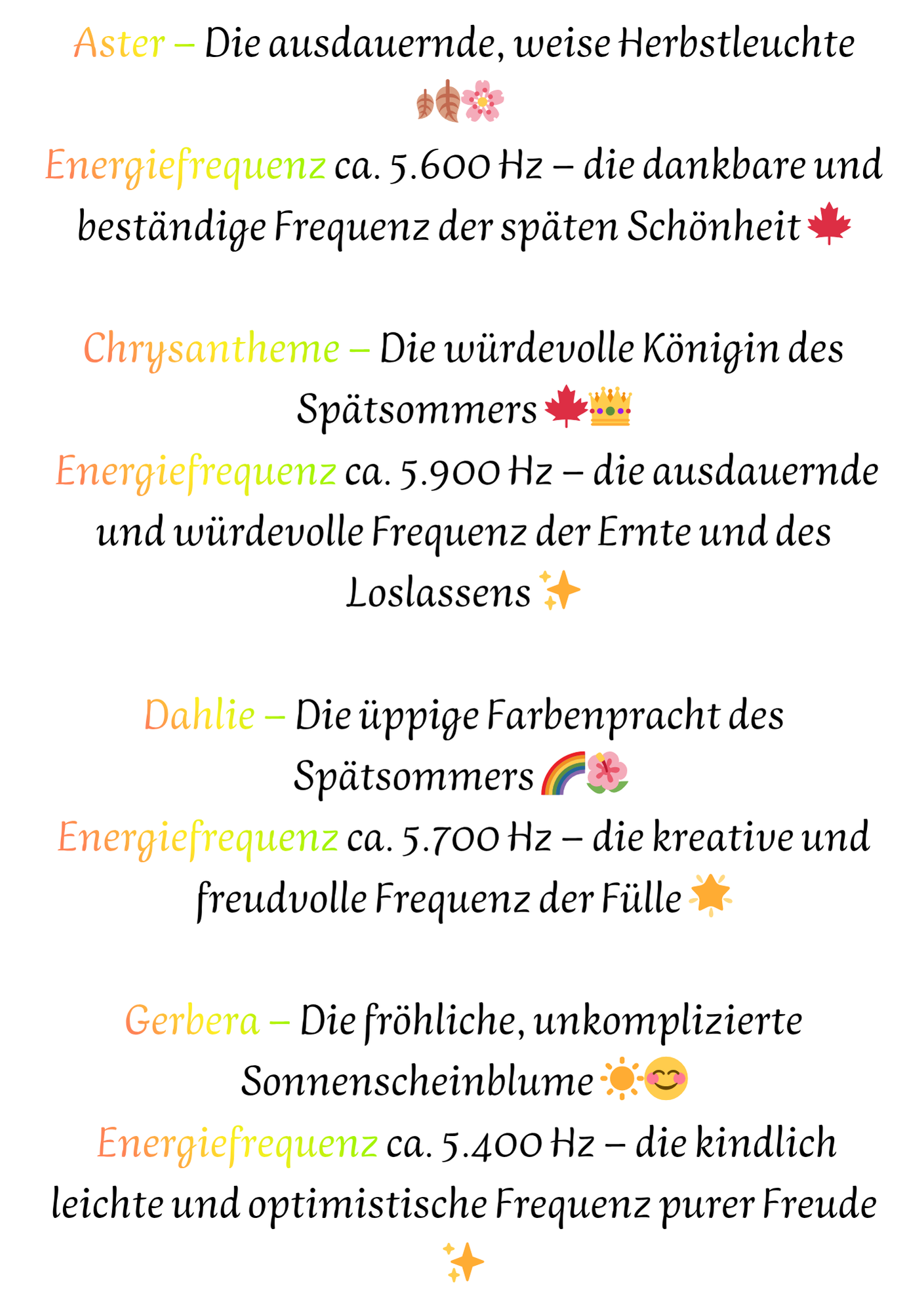 Blumen Energien 164
